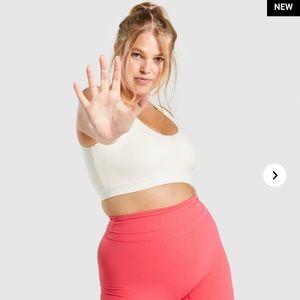 Whitney Simmons Unbleached Sports bra